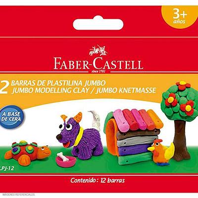 FABER CASTEL - PLASTICINA CX.12