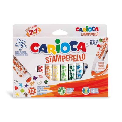 Carioca - Canetas de Feltro Stamperello 12unidades