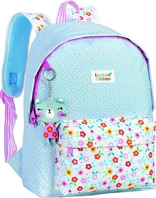LR - GATA FLORES E PINTAS - MOCHILA