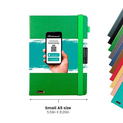 CADERNO SMART A5 VERDE LIMÃO