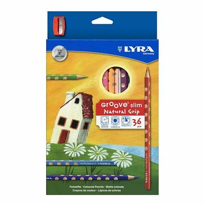 LYRA GROOVE SLIM CAIXA 36 UDS+APARA-LAPIS