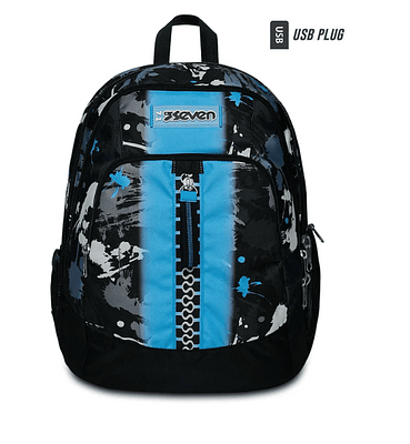 MOCHILA COM USB PLUG INTEGRADO COLOURJET