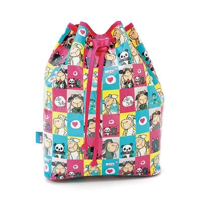 JOLLY SUMMER- MOCHILA c/FIO, 22x15x30CM