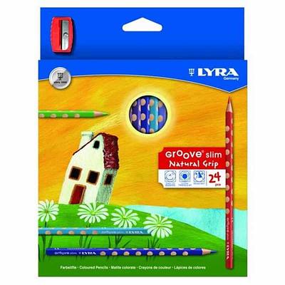 LYRA GROOVE SLIM CAIXA 24 UDS+APARA-LAPIS