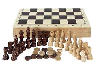 JOGO DE XADREZ E BACKGAMMON