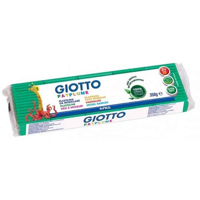 Giotto - Plasticina Patplume 350g Cor: Verde Escuro