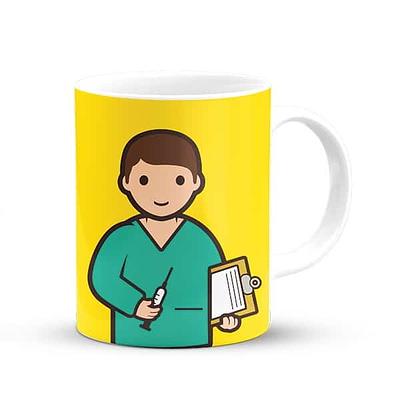 Little Drops of Water - Caneca de Profissões: "O Melhor Enfermeiro"
