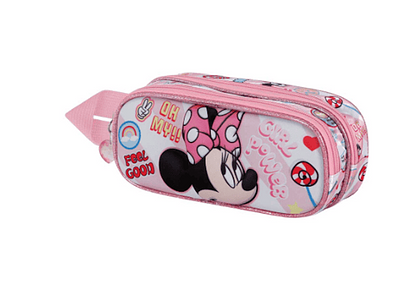 ESTOJO DUPLO MINNIE 3D POWER