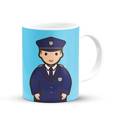 Little Drops of Water - Caneca de Profissões: "O Melhor Polícia"