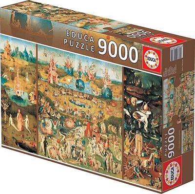 nLinha incrível de puzzles para adultos da Educa.nNão perca e diverta-se em família com esta incrível seleção...nTamanho do Puzzle: 214 x 118.5 cmnNúmero de Peças: 9000.