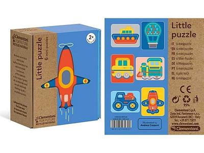 Um puzzle inovador para jovens crianças, sem juntas, composto por duas ou três peças posicionadas dentro de uma moldura. Estimula as habilidades manuais e a perceção visual. nn