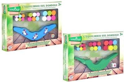 JOGO EQUILÍBRIO MADEIRA UNICÓRNIO/CROCODILO