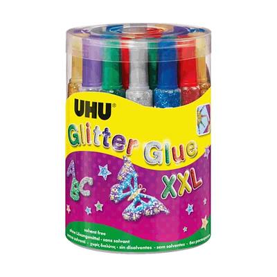 COLA UHU YOUNG CREATIV GLITTER GLUE 20ML