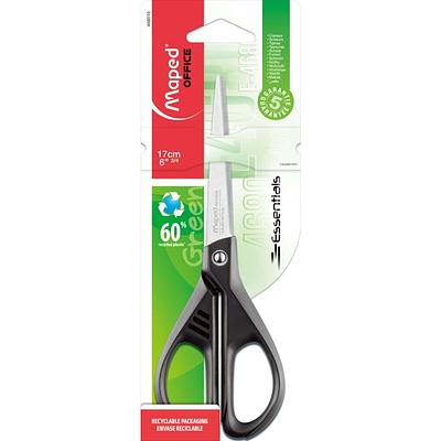 TESOURA ESSENTIALS GREEN 17CM