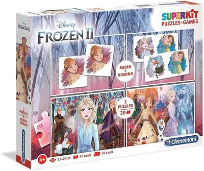 Detalhe do produto:n-2 jogos;n-2 puzzles;nnAviso: Contém partes pequenas. Não recomendável a crianças com menos de 3 anos.