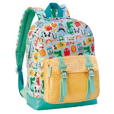 MOCHILA FRIENDLY WORLD LEMON RIBBON