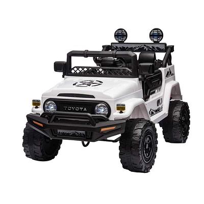CARRO ELÉTRICO TOYOTA FJ CRUISER BRANCO 12V
