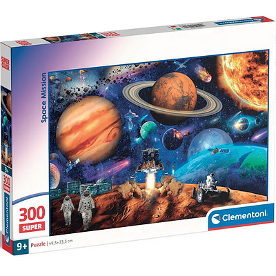 Puzzle 300 peças, super noli, a partir dos 9 anos de idade.