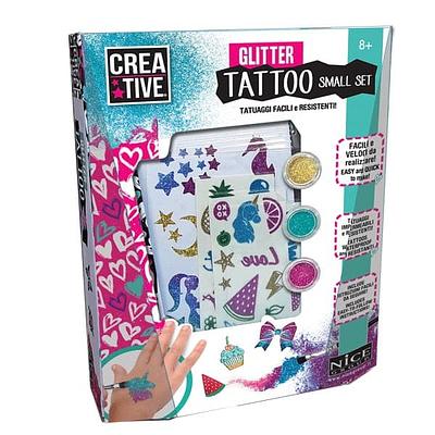 TATUAGENS C/ GLITTER PEQUENAS