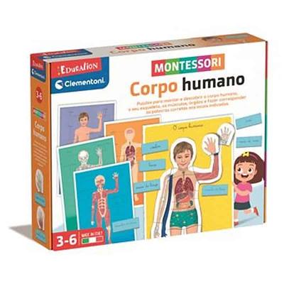 Detalhe do produto:n- Placas de cartão para classificar as palavras;n- Contextos: o corpo visto do lado de fora, o esqueleto, os músculos e os órgãos;n- Idade Recomendada: 3-6 Anos;