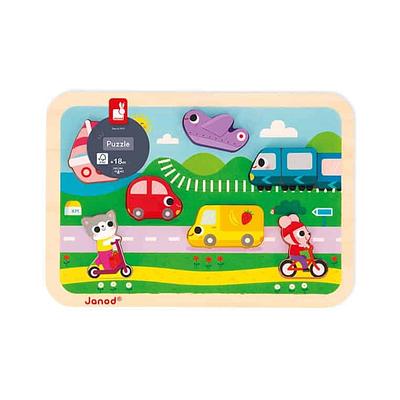 PUZZLE MADEIRA - VEÍCULOS 7PCS