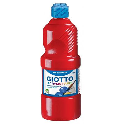 GIOTTO GUACHE ACRILICO VERMELHO 500 ML