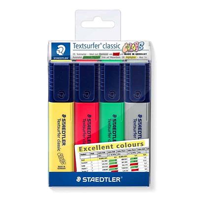 MARCADOR TEXTSURFER, EXCEL, 4 PEÇAS
