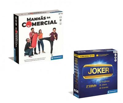 PACK CLEMENTONI: JOKER + MANHÃS DA COMERCIAL
