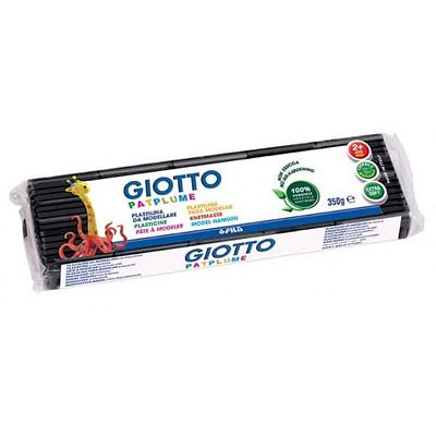 Giotto - Plasticina Patplume Preta 350g