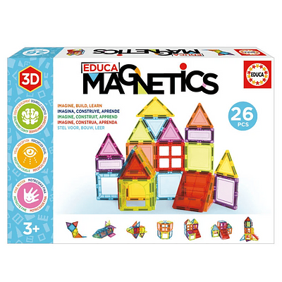 EDUCA MAGNETICS 26 PEÇAS