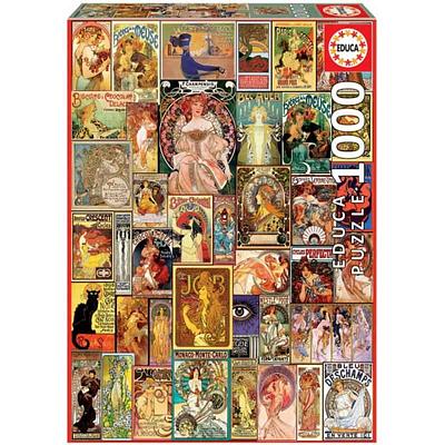 Um incrível quebra-cabeça de 1000 peças.Inclui a cola especial FIX PUZZLE para poder pendurar o puzzle após a montagem. Avisos de Segurança: PERIGO DE ASFIXIA: Contém peças pequenas.