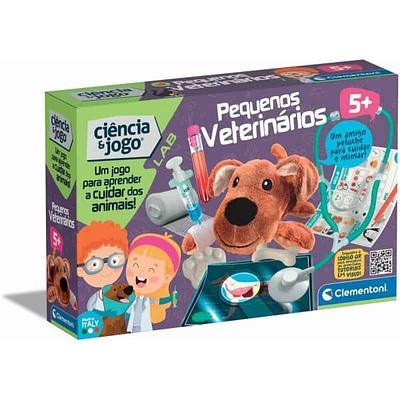 Detalhes do produto:n- 1 Ficha e mesa de Anatomia;n- 1 cão peluche;n- Material variado;nnAviso: Ideal para crianças a partir dos 5 anos.