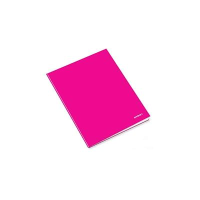 CADERNO AGRAFADO PP A5 48F 90G NEON P