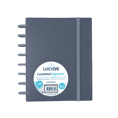 Carchivo Caderno Smart Notebook Ingeniox A5 Pautado