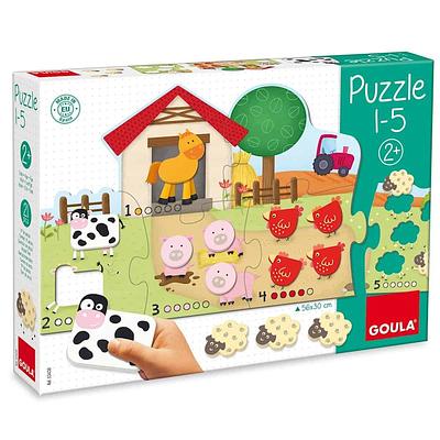 GOULA - PUZZLE NA QUINTA 1 A 5 PEÇAS