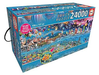 PUZZLE 24000 PEÇAS A VIDA