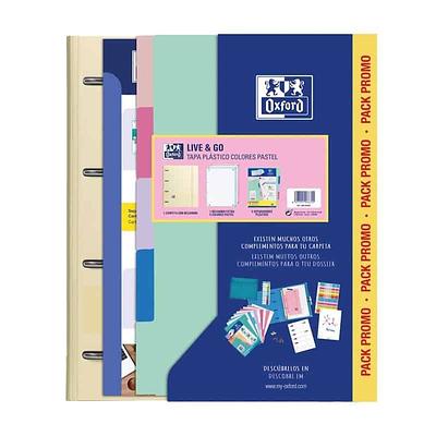 PACK EBINDER OXFL&G A4+PAU+SEP PP+80H