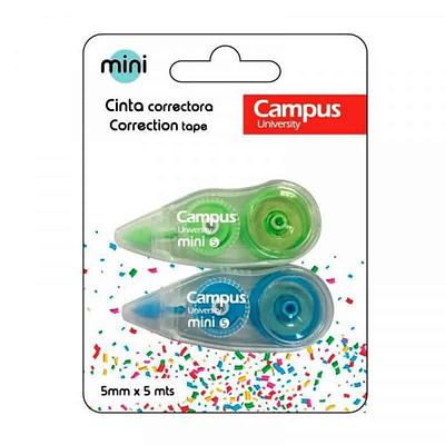 CONJUNTO DE DOIS MINI CORRETORES CAMPUS 5X5m BLISTER