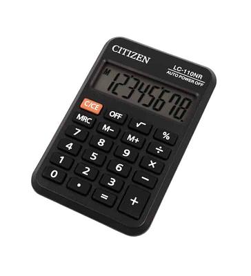 Citizen - Calculadora de Bolso LC-110NR Preta