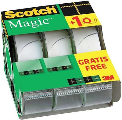 FITA-COLA SCOTCH MAGIC INVISIVEL 2+1GRATIS
