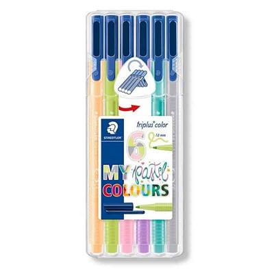 TRIPLUS COLOR PASTEL PONTA DE FIBRA 1.0mm