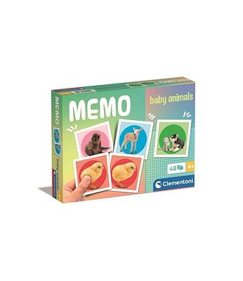CLEMENTONI - MEMO POCKET ANIMAIS BEBÉS