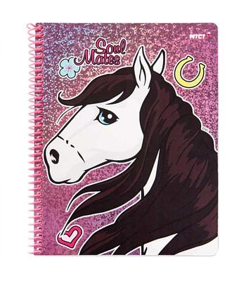 SOULMATES 5 - CADERNO C/ESPIRAL QUADRICULADO DIN A5, 80P.