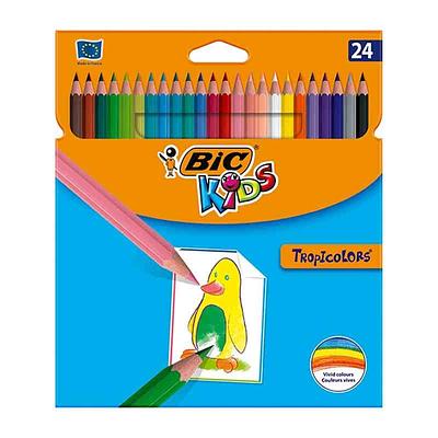 LAPIS DE COR BIC KIDS TROPICALCOLOR 24