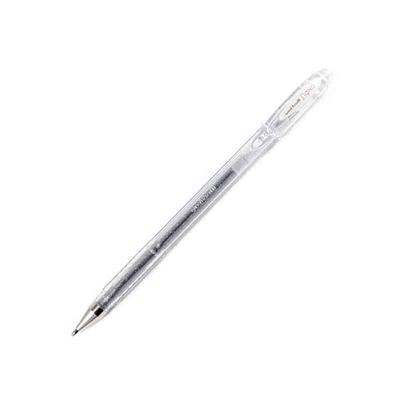 MARCADOR GEL UNI-BALL SIGNO PRATEADA