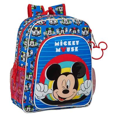 MOCHILA JUNIOR ADAPT. CARRO MICKEY MOUSE