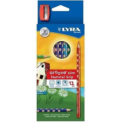 LYRA GROOVE SLIM CAIXA 24 UN +APARA-LAPIS
