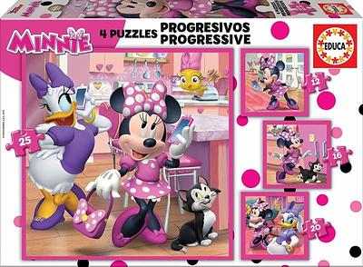 PUZZLE PROGRESSIVO MINNIE 12+16