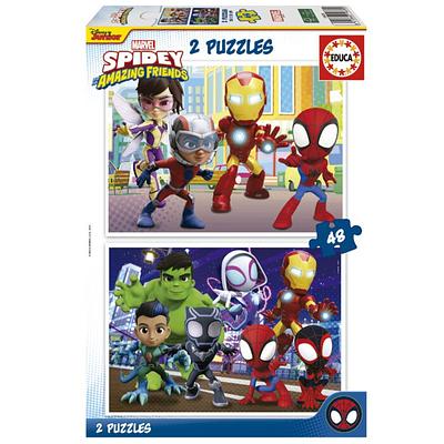 A Educa está sempre a acompanhar as tendências e os gostos dos mais novos e por isso, lançou um novo puzzle do Spidey! Estes 2 puzzles com 48 peças cada um são compostos por grandes peças.