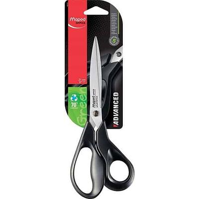 TESOURA ADVANCED GREEN MAPED 21CM
